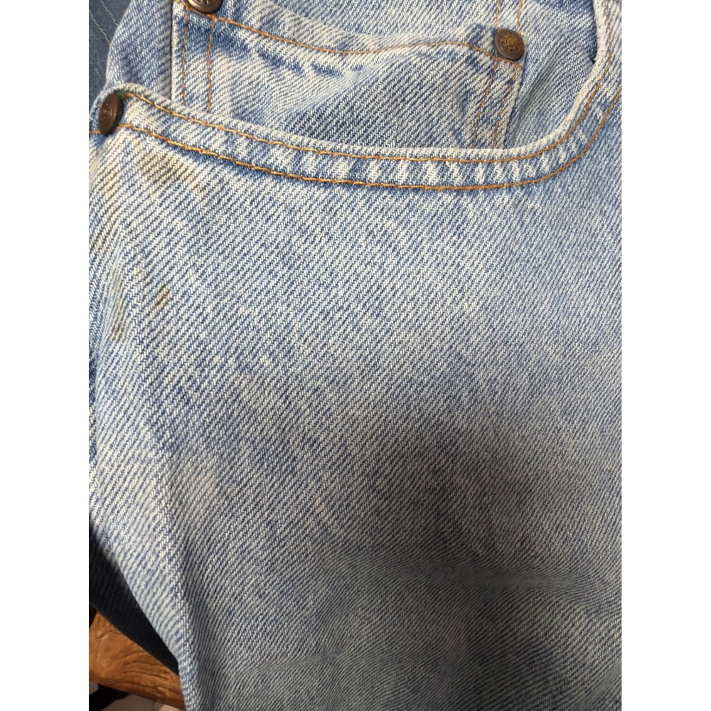 Levi Strauss Signature 545 Jeans Mens 31x30 Light Blue Loose Fit Denim - Picture 10 of 10